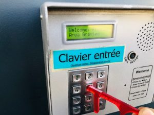 clavier à code sécurisé